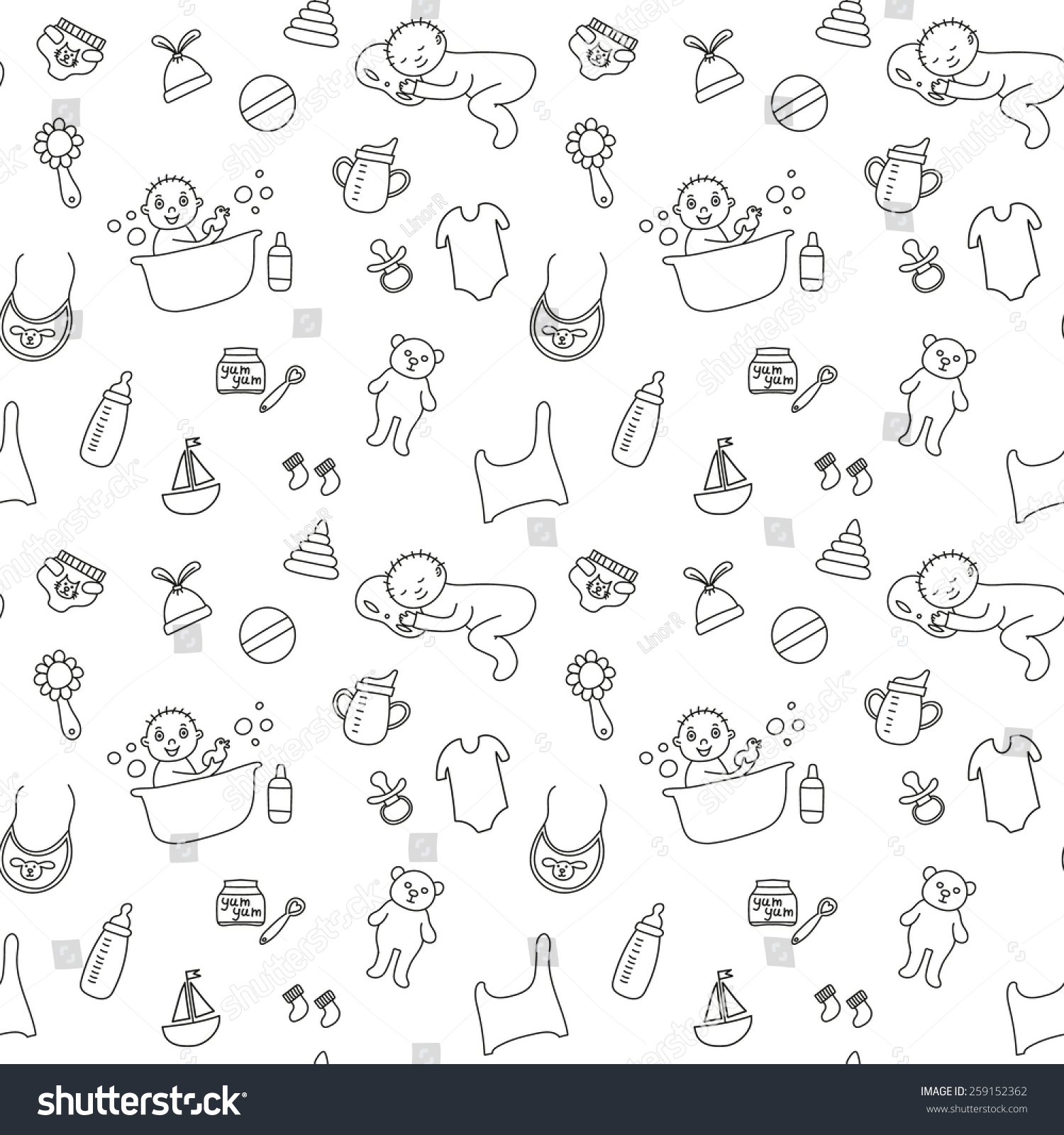 Doodle baby
