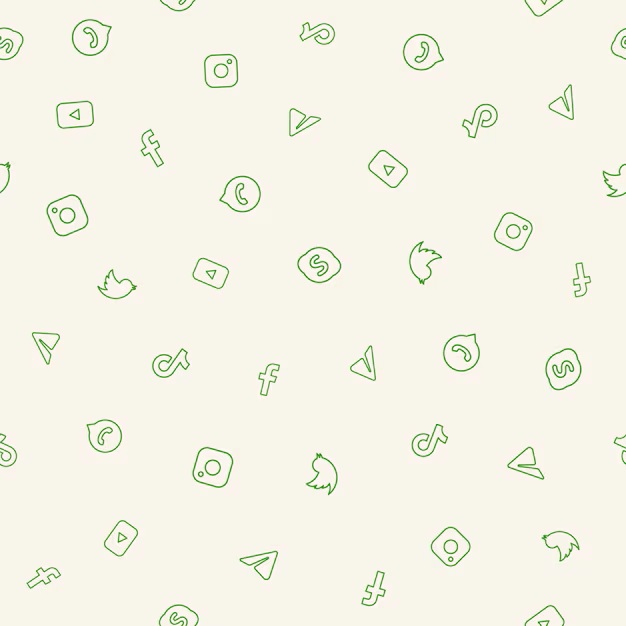 Pattern with social media
