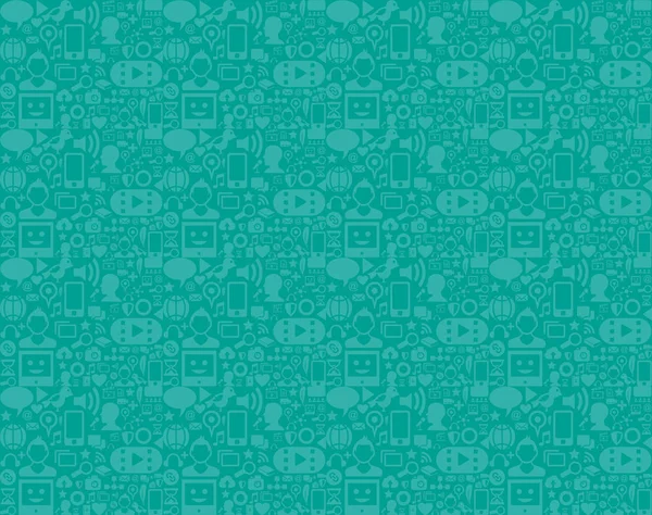 Technology social media greenish